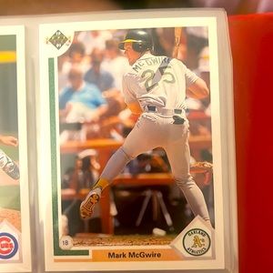 Mark McGwire card⚾️